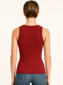 Musculosa Airi Bordeaux