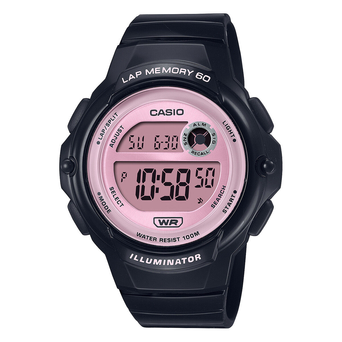 Reloj Casio en Resina Negro 
