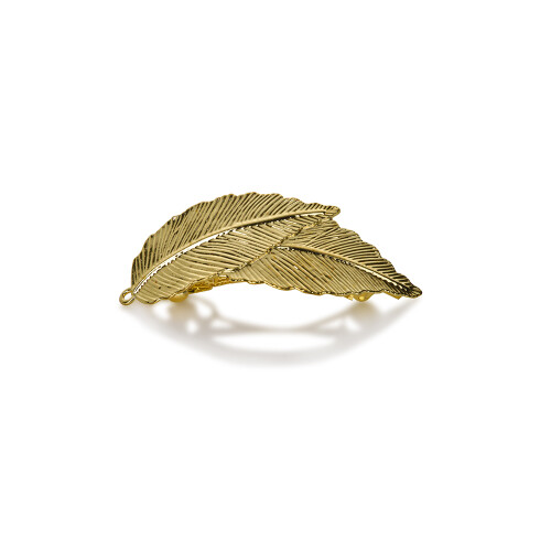 BROCHE HOJA DORADO BROCHE HOJA DORADO