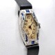 Longines Lady Art Deco Platino, Diamantes Y Piedras Azules. Año 1929'S Calibre 745. Longines Lady Art Deco Platino, Diamantes Y Piedras Azules. Año 1929'S Calibre 745.