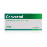 CONVERTAL 50 MG. CJ X 30 COMP. REC. única