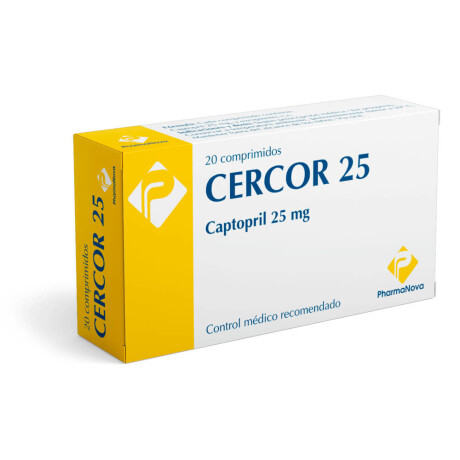 Cercor 25 20 Comprimidos Cercor 25 20 Comprimidos