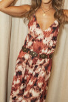 VESTIDO SIENNA CHERRY MIX BATIK VESTIDO SIENNA CHERRY MIX BATIK