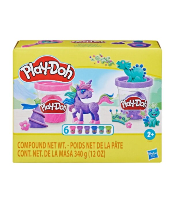 Hasbro Play-Doh Coleccion Brillante Pack x 6 Único
