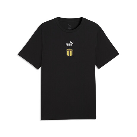 Peñarol ESS Sm.Nº1 Logo cent.Tee 69291201 Negro