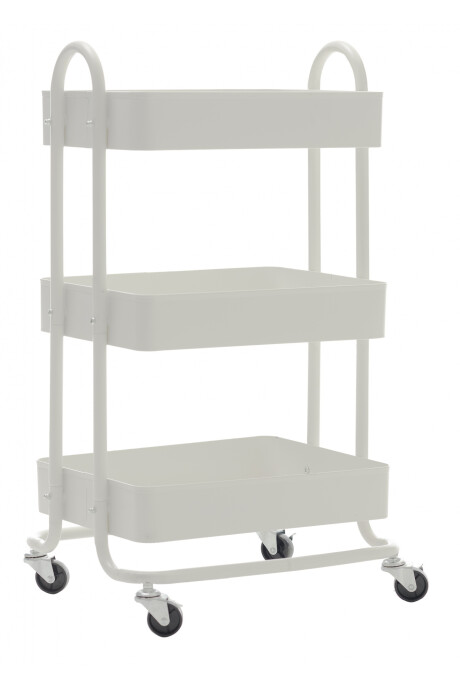 Carro Carrito De Cocina Tipo Ikea - Blanco Carro Carrito De Cocina Tipo Ikea - Blanco