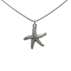 Dije Colgante Estrella de Mar-Plata 925 inflada-Sin Piedra-CP3358 sinpiedra