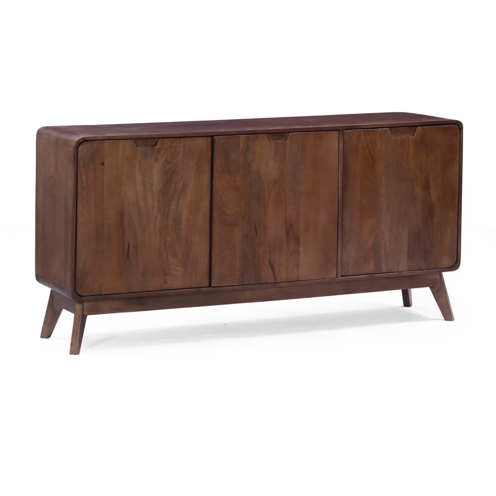 APARADOR 3P MADERA-DE-MANGO MARRON OLMO