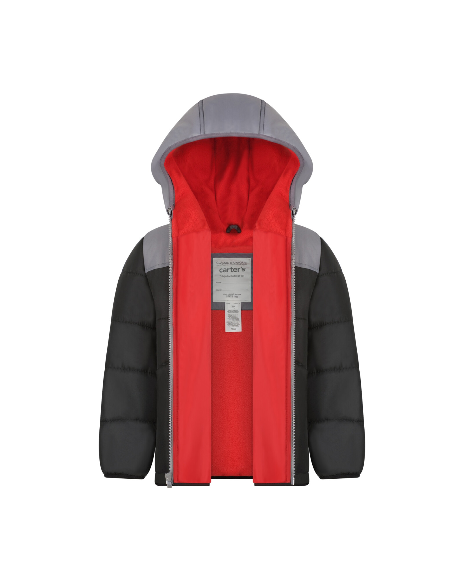Campera colorblock resistente al agua 0