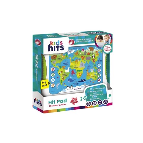 Tablet Infantil Atlas de Descubrimiento Kids Hits 001