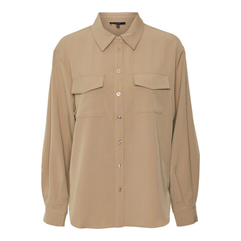VMTROIAN LS LOOSE SHIRT BLACK