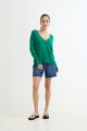 Cardigan básico VERDE