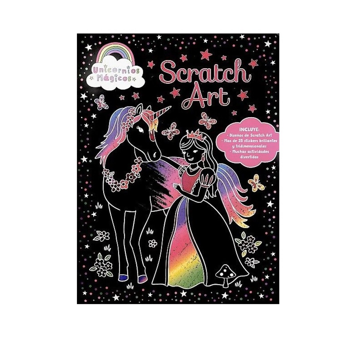 UNICORNIOS MAGICOS SCRATCH ART 