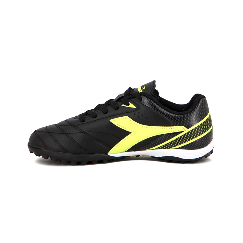 Diadora Futbol Tifosi TF Teen - Negro-Amarillo Fluor Negro-Amarillo Fluo