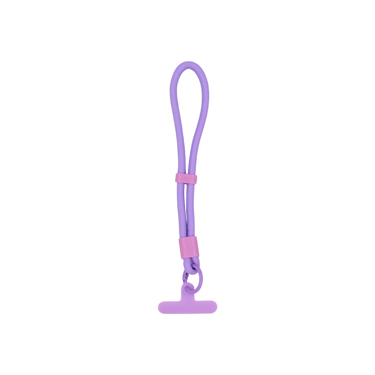 Correa corta para celular color violeta 