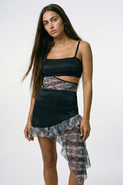 Vestido Oblique GRIS