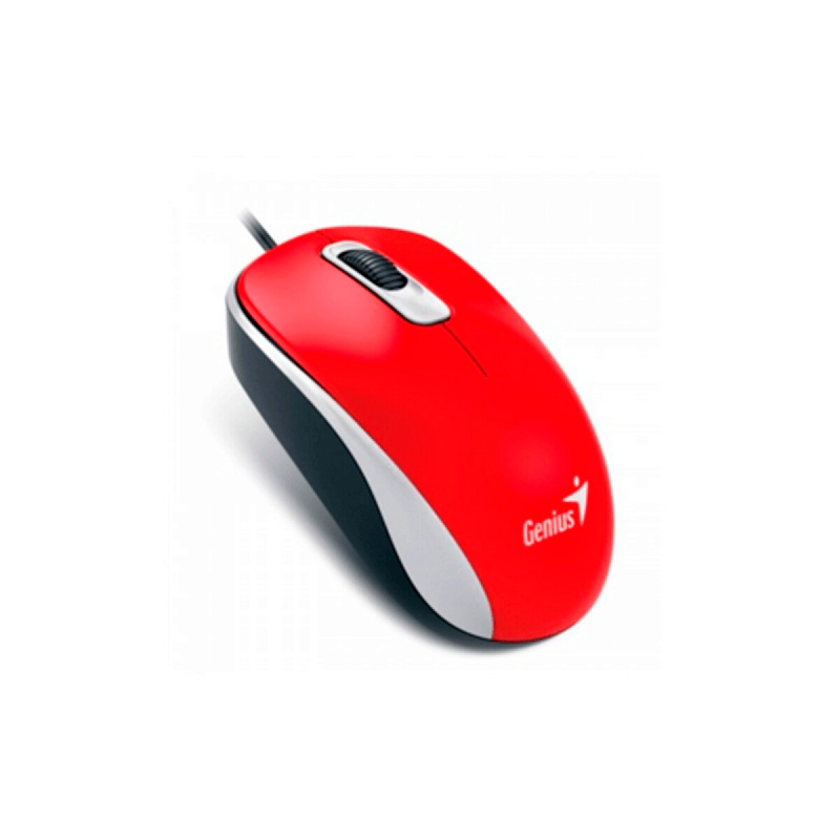 OUTLET-Mouse Optico Genius DX-110 USB Rojo 