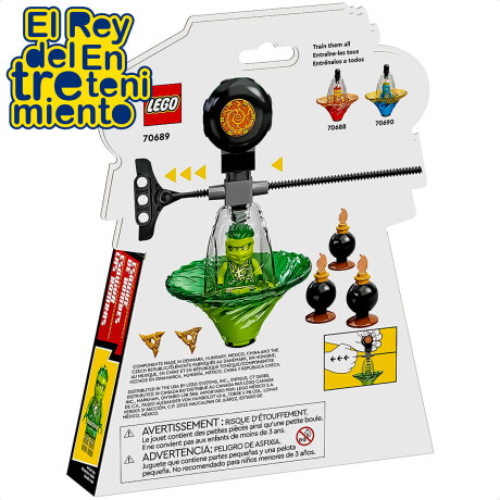 Lego Ninjago Entrenamiento Ninja Giratorio 32 piezas Lego Ninjago Entrenamiento Ninja Giratorio 32 piezas