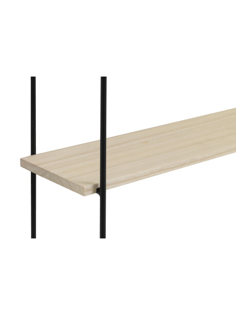 Estante pared HEJLSMINDE 6 est negro/nat Estante pared HEJLSMINDE 6 est negro/nat