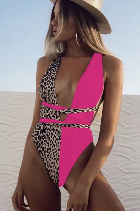 Enteriza YOKO fucsia Enteriza YOKO fucsia