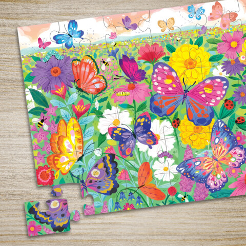 Puzzle Crocodile Creek 36 Piezas 45 x 60 cm MARIPOSA