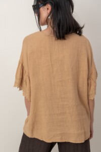BLUSA CHANTAL Camel
