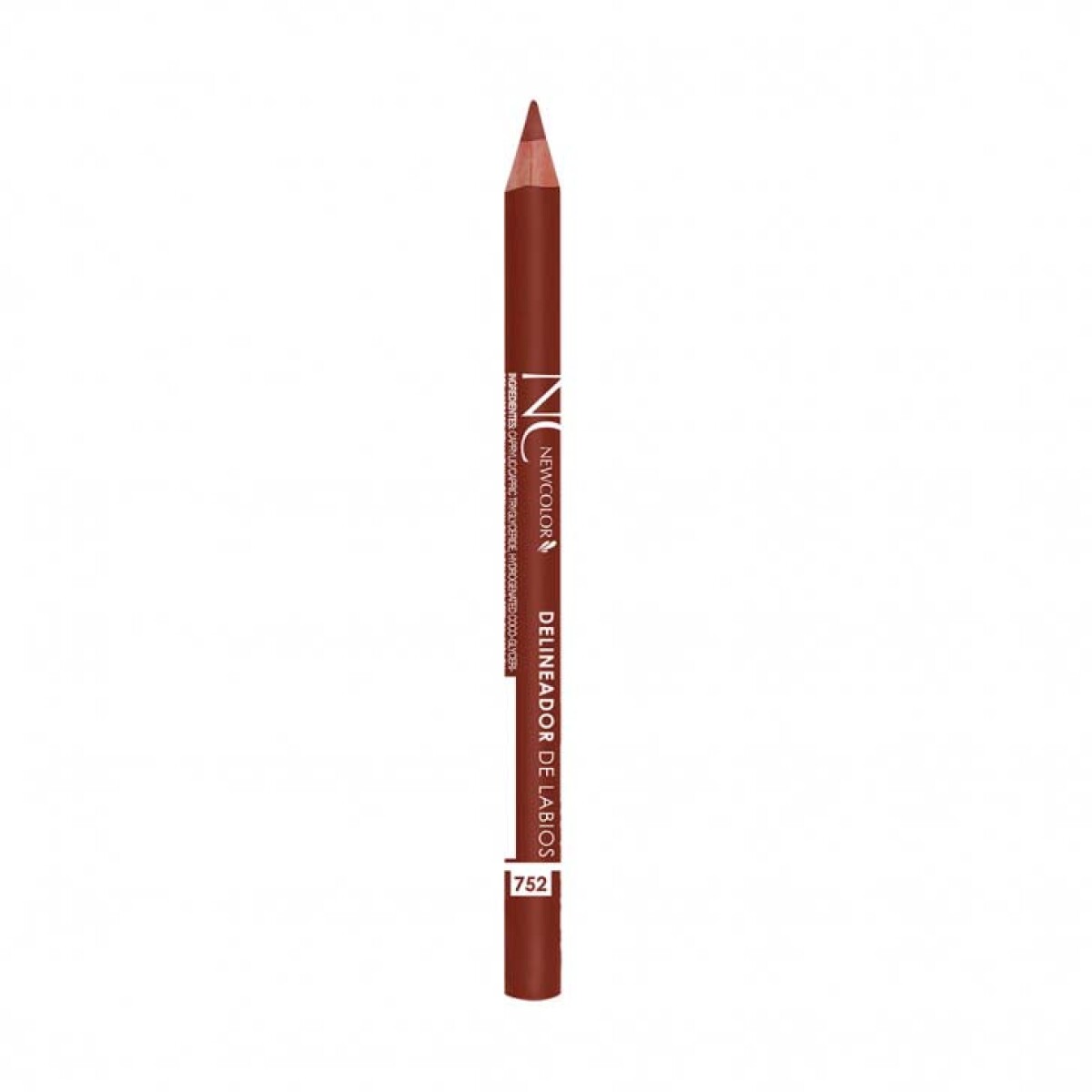 NEWCOLOR LAPIZ DELINEADOR DE LABIOS N° 752 MARRON 1,2 g 