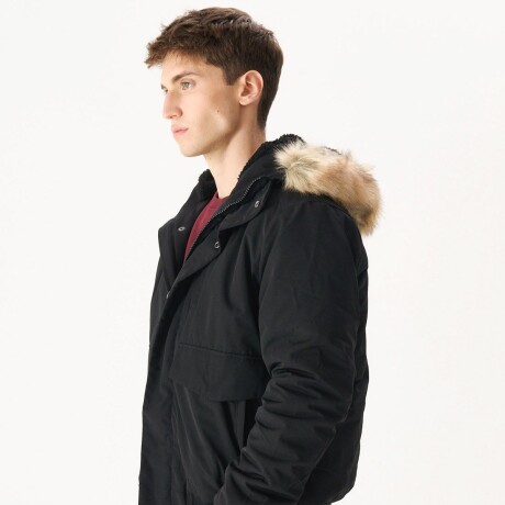 Campera Wrangler de Hombre - Jacket TEDDY - W70048BLACK BLACK