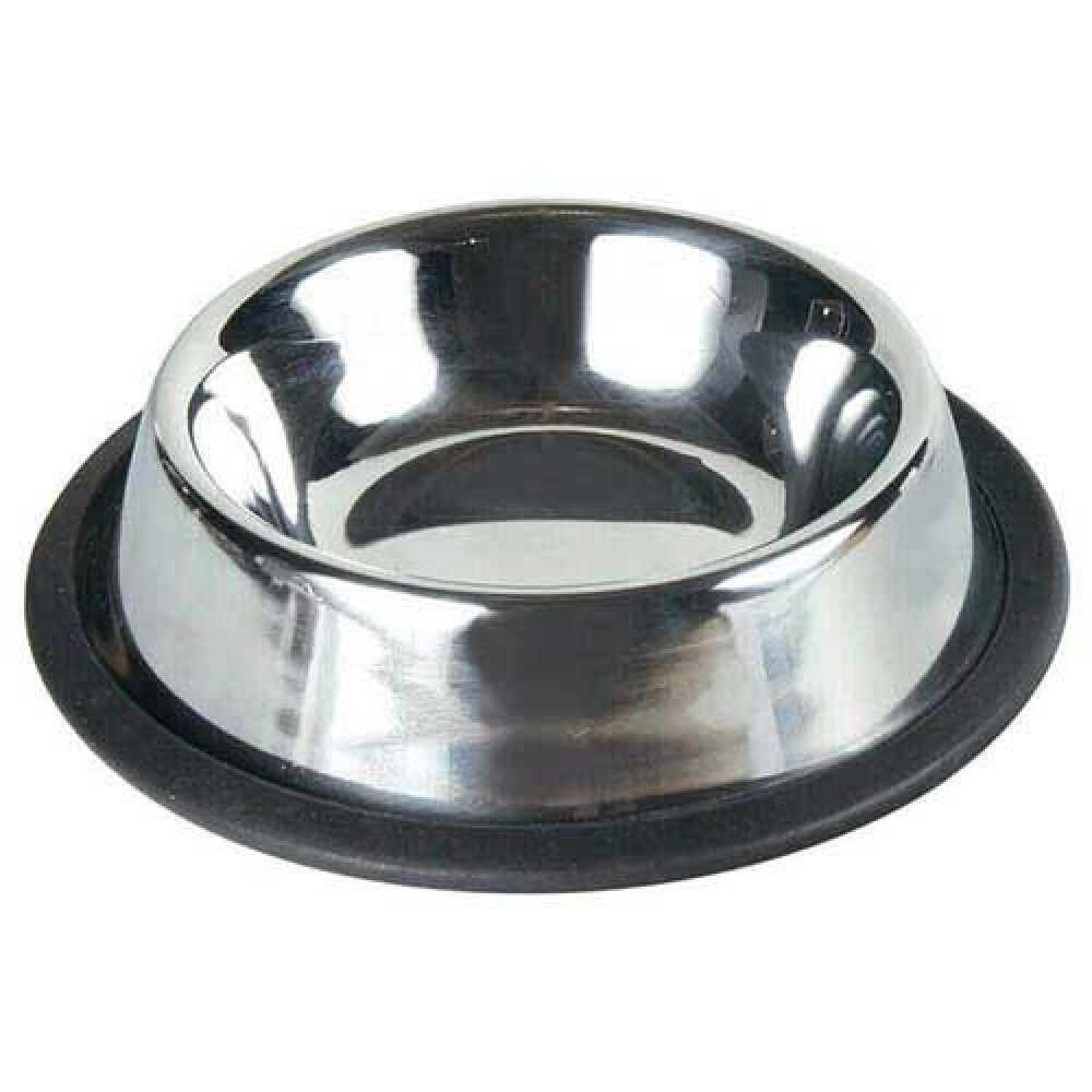 BOWL, STAINLESS STEEL/RUBBER, 1.75 L/Ø 30 CM BOWL, STAINLESS STEEL/RUBBER, 1.75 L/Ø 30 CM