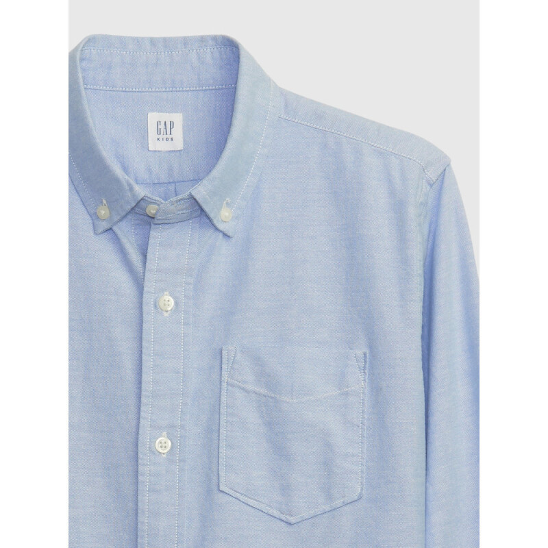 V-LS BAS OXFORD BLUE OXFORD