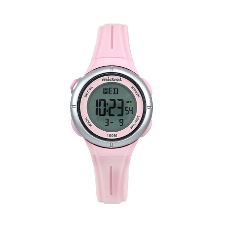 Reloj Mistral Deportivo Silicona Rosa 0