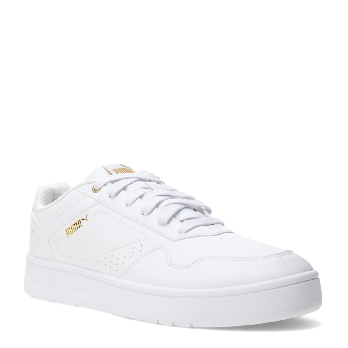 Championes de Hombre Puma Court Classic - Blanco - Dorado 