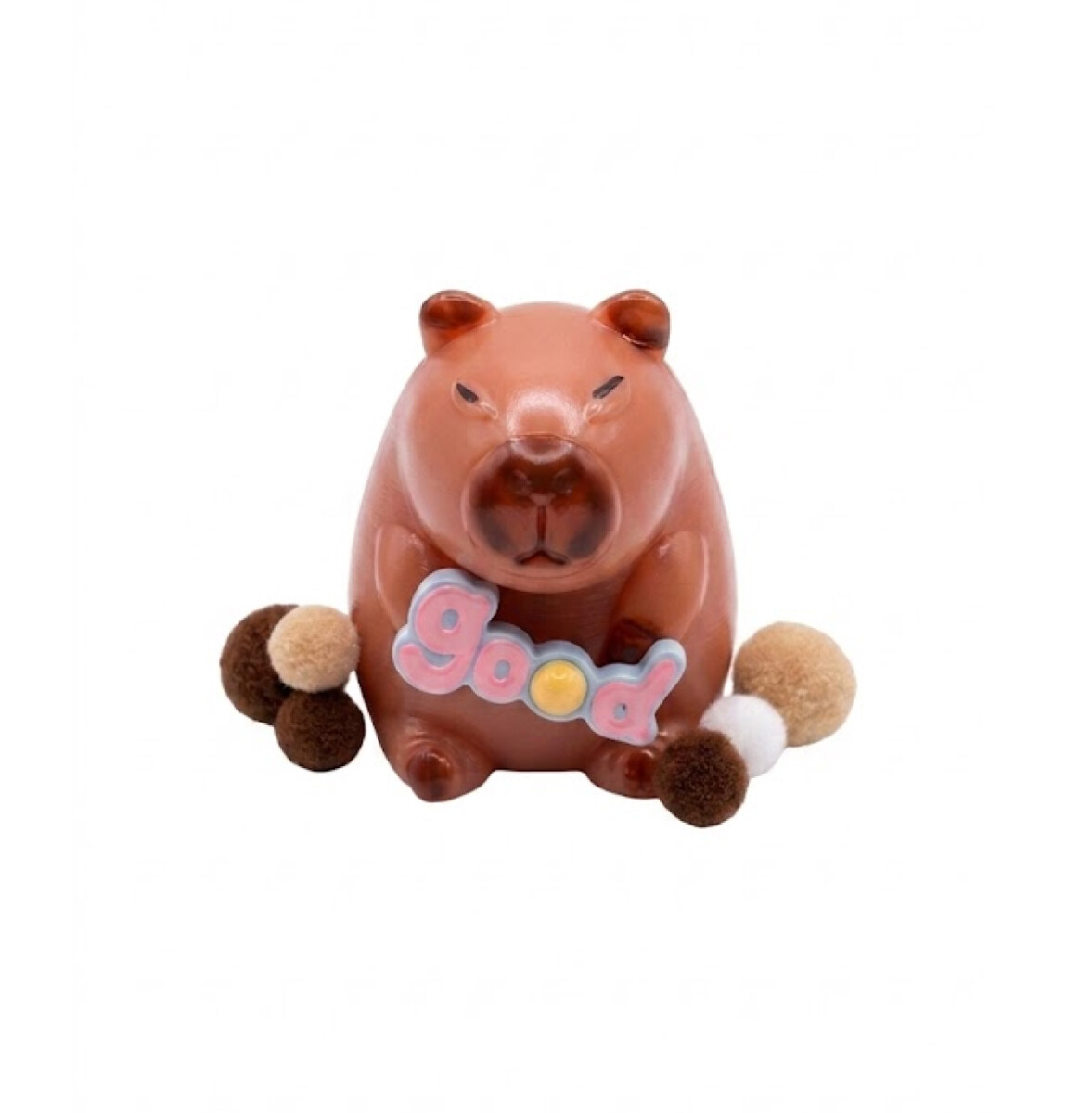 Squishy carpincho con huesito - Marron 