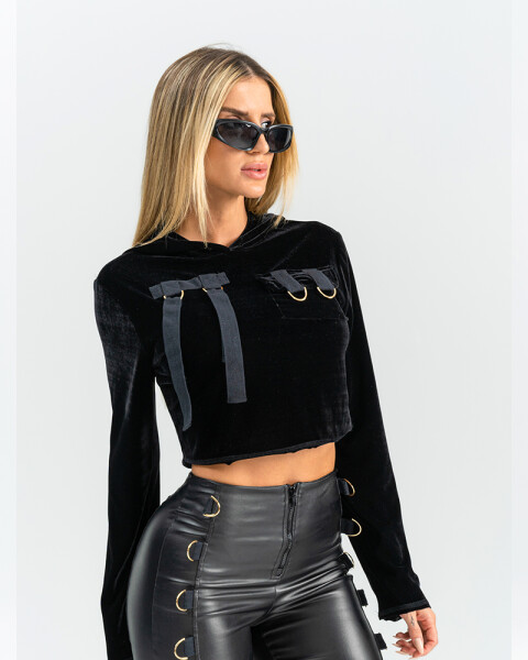 Buzo Negro 28223 U