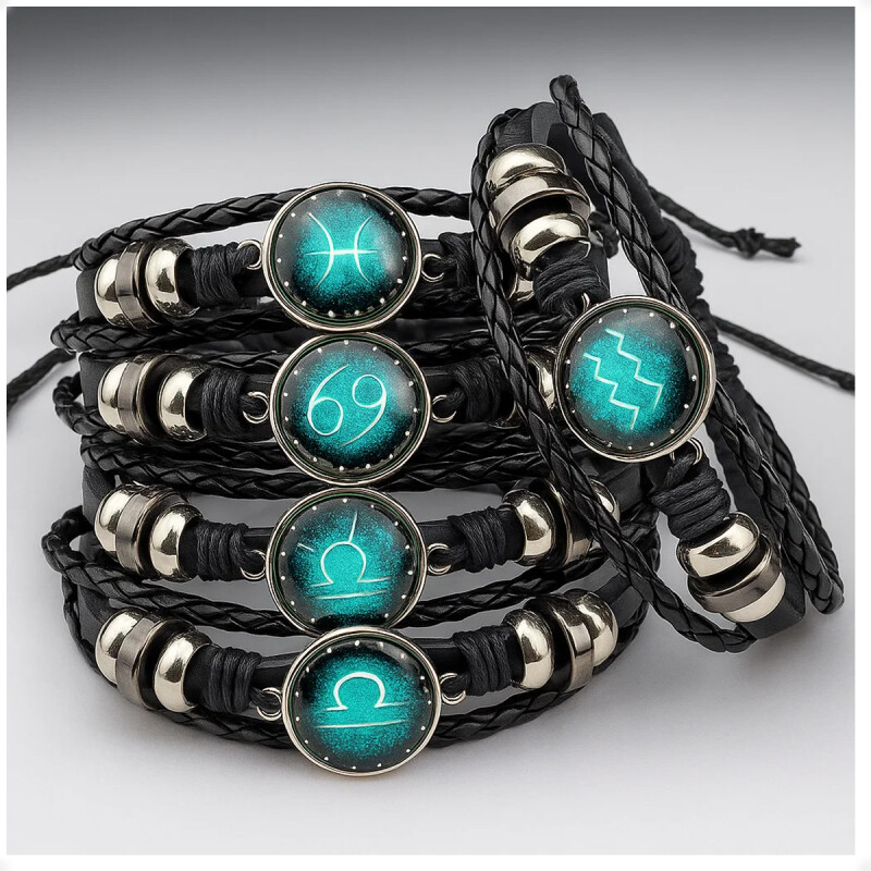 Pulsera De Signo del Zodiaco Capricornio Pulsera De Signo del Zodiaco Capricornio