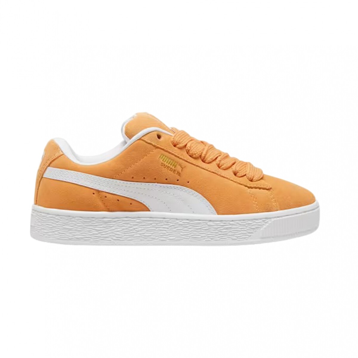 PUMA SUEDE XL - Orange & White 