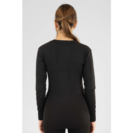 Remera manga larga fit Negro