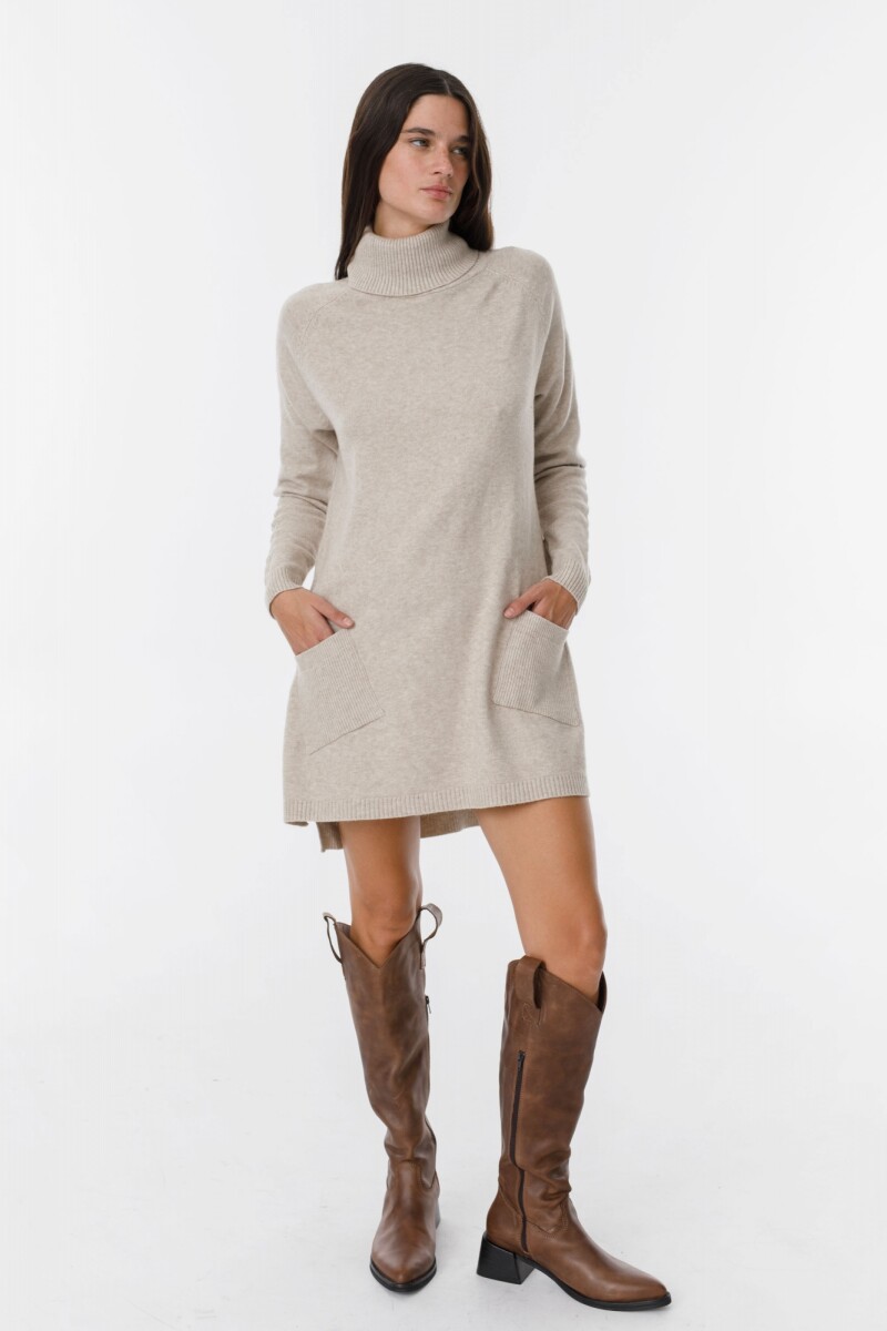 Sweater Pocket - Vison 