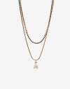 Collares Cortos Strass Collares Cortos, Strass Basics - Dorado