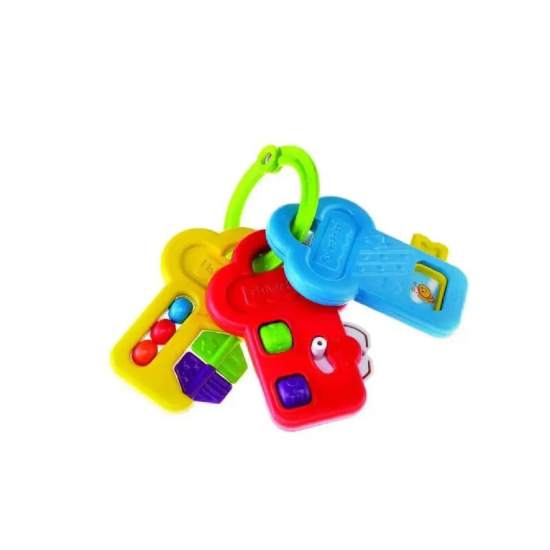 Llavero Llaves De Colores Fisher Price Con Actividades Llavero Llaves De Colores Fisher Price Con Actividades