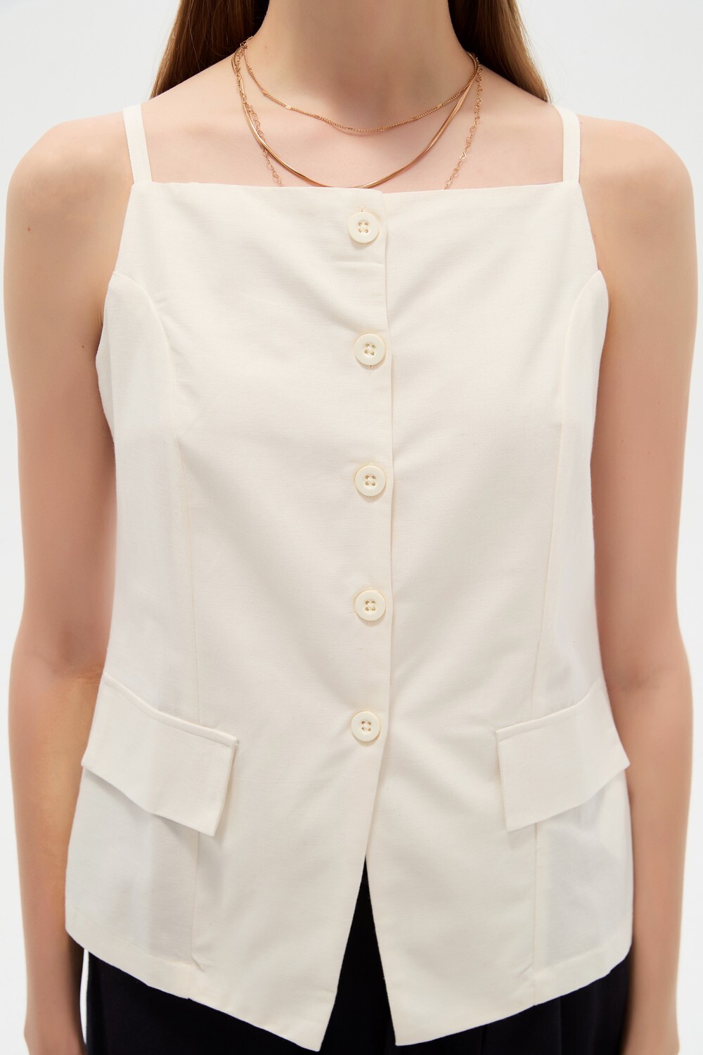 Tops Zorvin Marfil / Off White