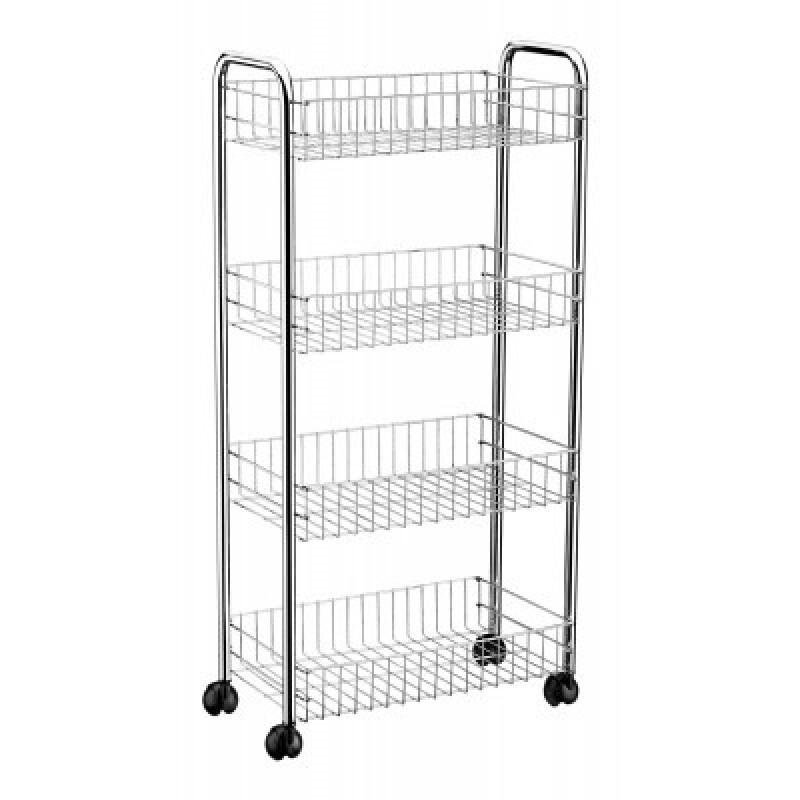 Carro Multiuso 4 Cestas Desmontable CROMADO Carro Multiuso 4 Cestas Desmontable CROMADO