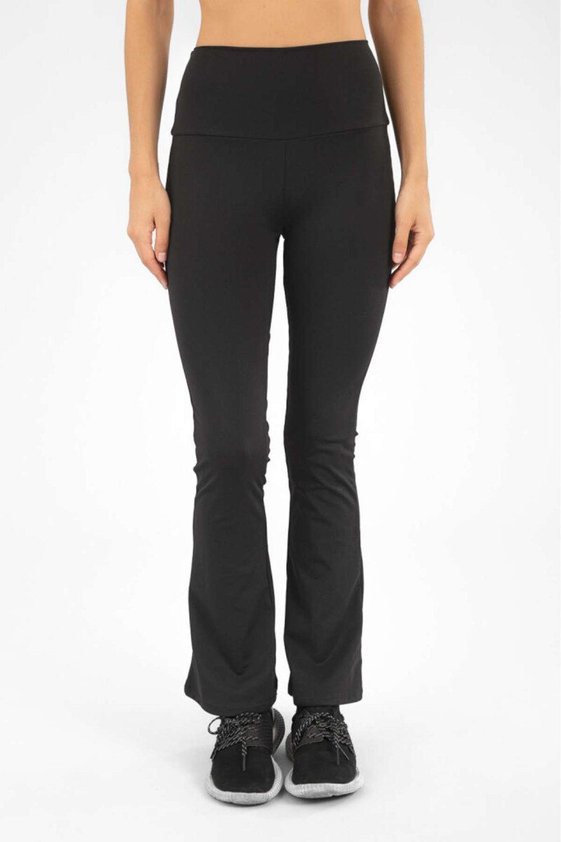 Flare pant - Negro 
