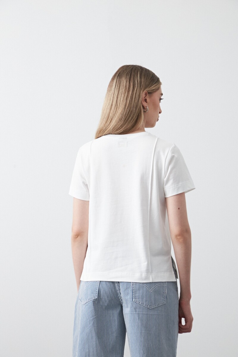 REMERA PADELLA Blanco