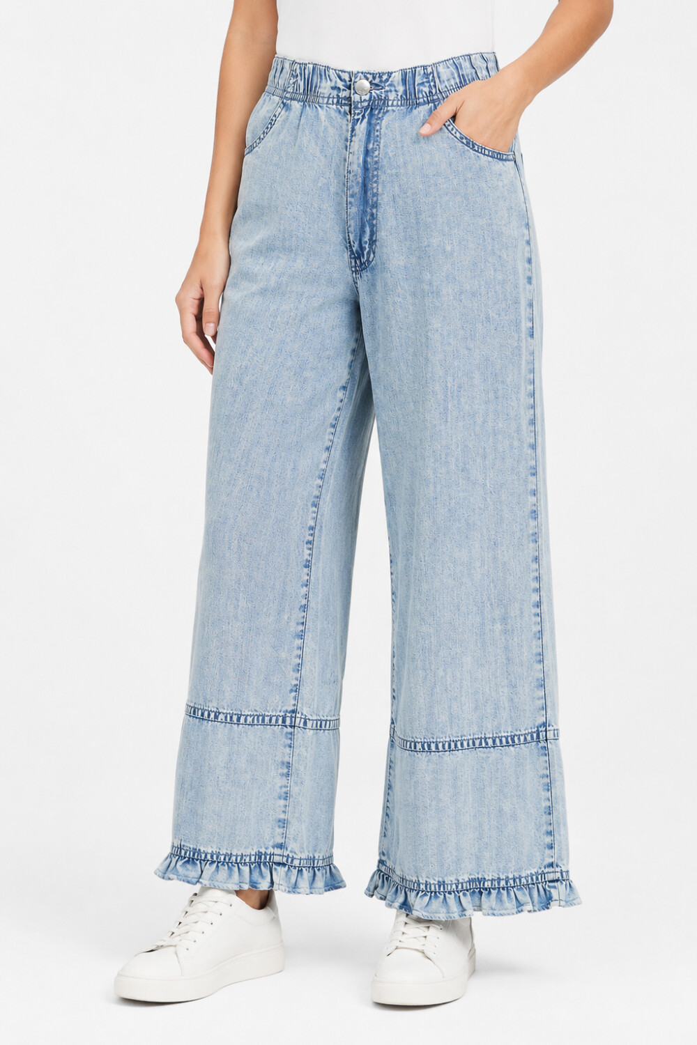 Pantalon Salia Celeste