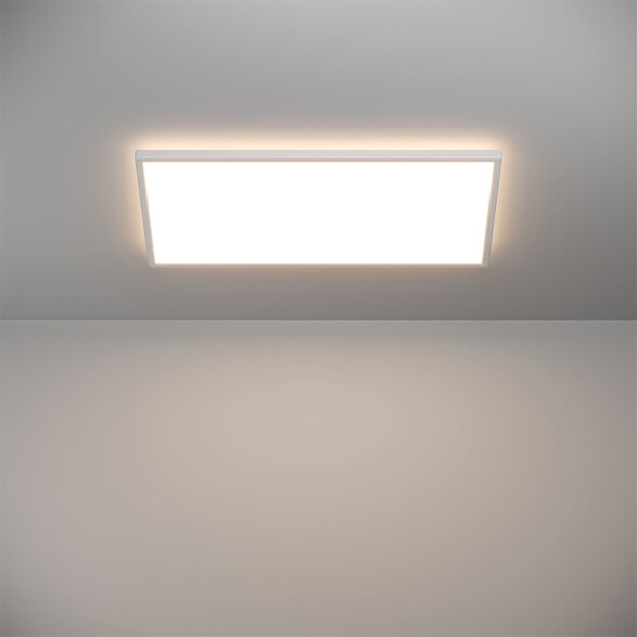 Plafón blanco IP44 LED 17,2W 3 tonos 58X31 ROVITO EG3622