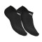 MEDIAS CORTAS POLY 9-11-WT (2 PACK) NEGRO