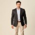 Saco Sport Knitted Classic Fit Negro