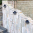 Farol Foco Solar Led Pared Piso Decorativo Caminero X2 Farol Foco Solar Led Pared Piso Decorativo Caminero X2