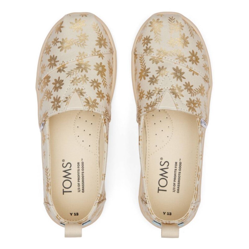 Alpargatas Foil Blooms Alpr Esp Niños Natural